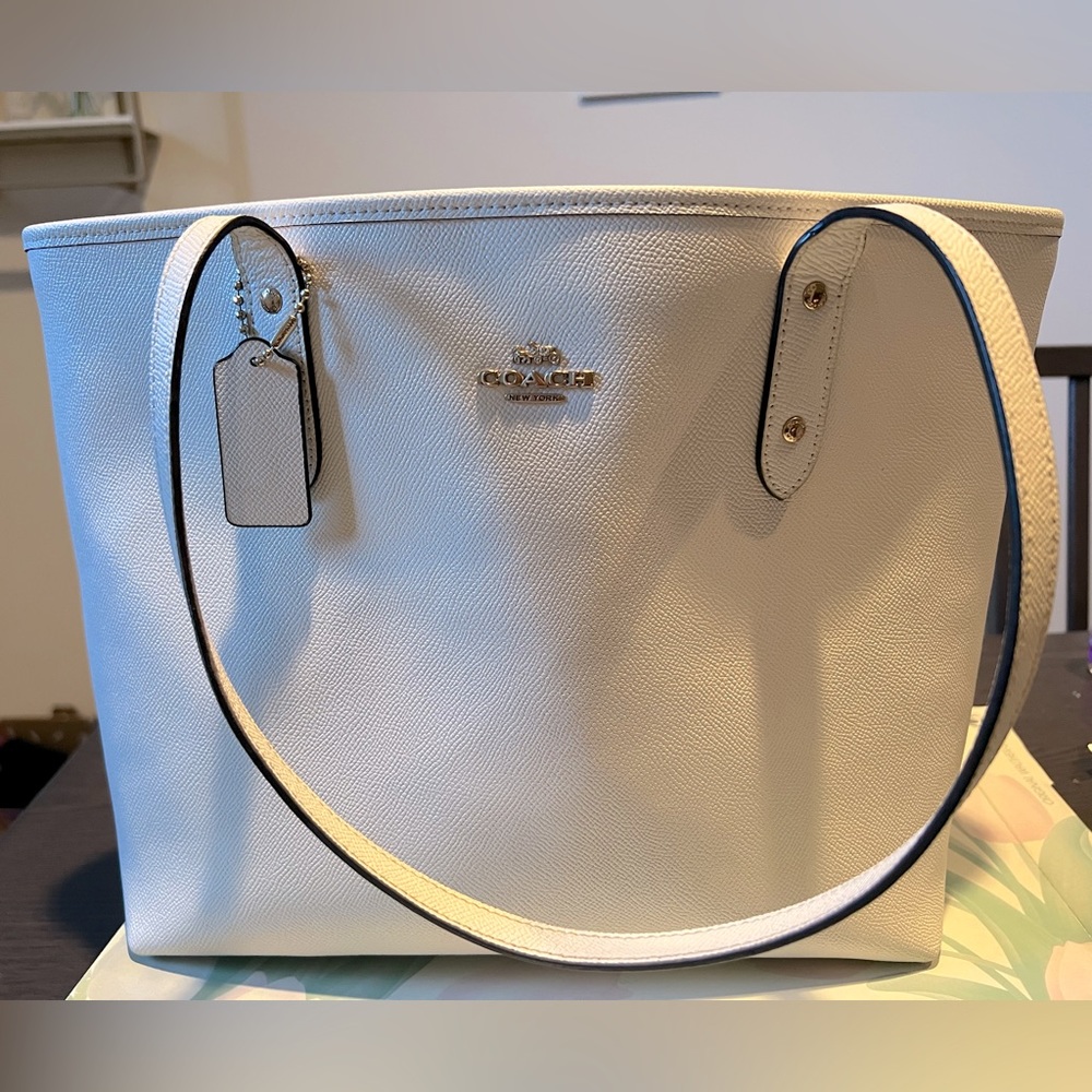 Coach Zip Top Tote Bag